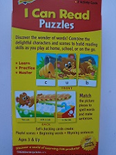 Trend T24012  I Can Read Puzzle Cards
