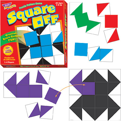 Trend T76101  Square Off Puzzle Pattern Game