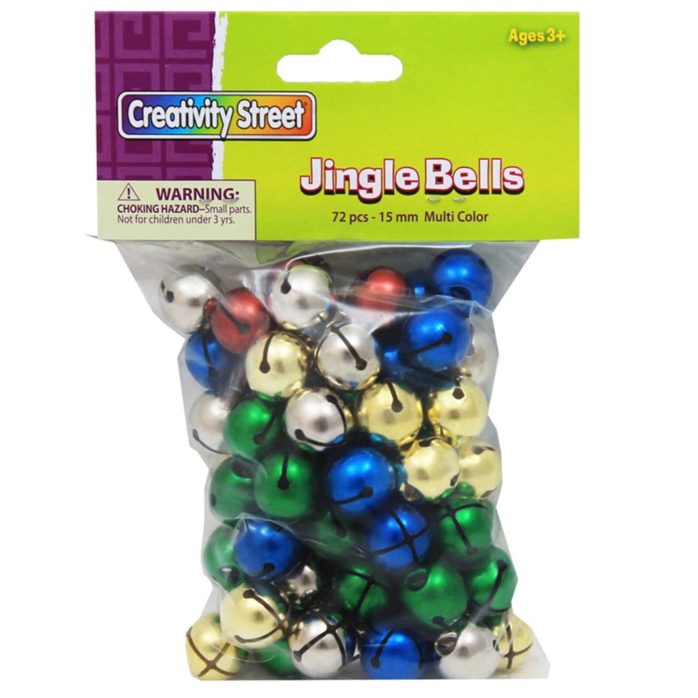 Jingle Bells AC3115 Assorted Colours  5/8 inch  72/pkg