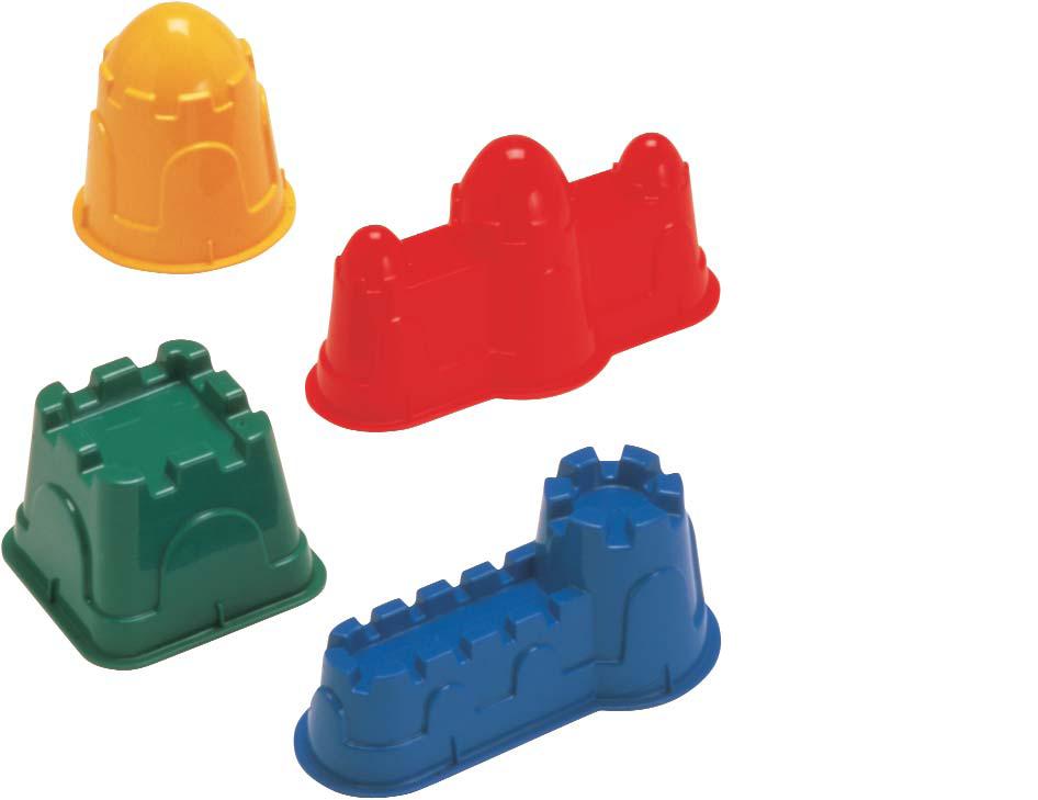 Playwell T19793 Sand Castle Molds