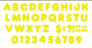 Trend T464 Ready Letters Yellow - 4"