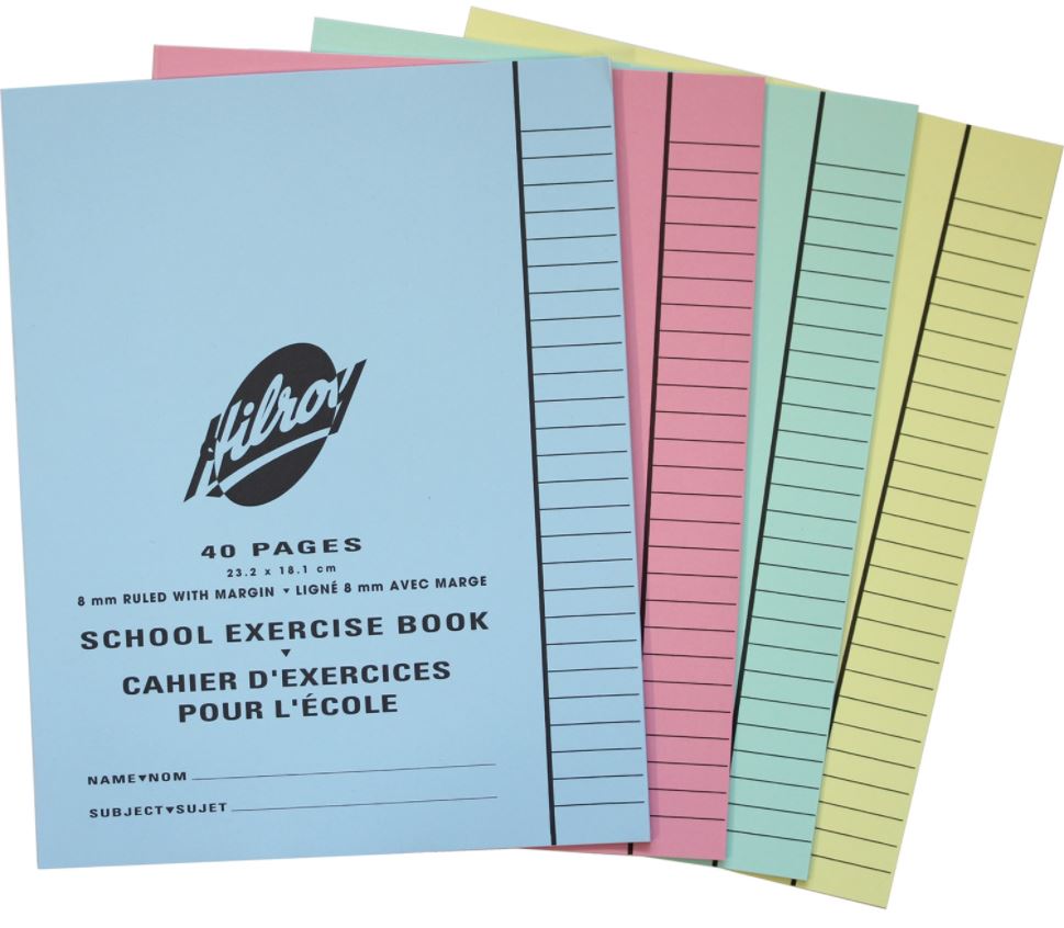Hilroy 11975 School Exercise Book- 9x7 - 40 Pages