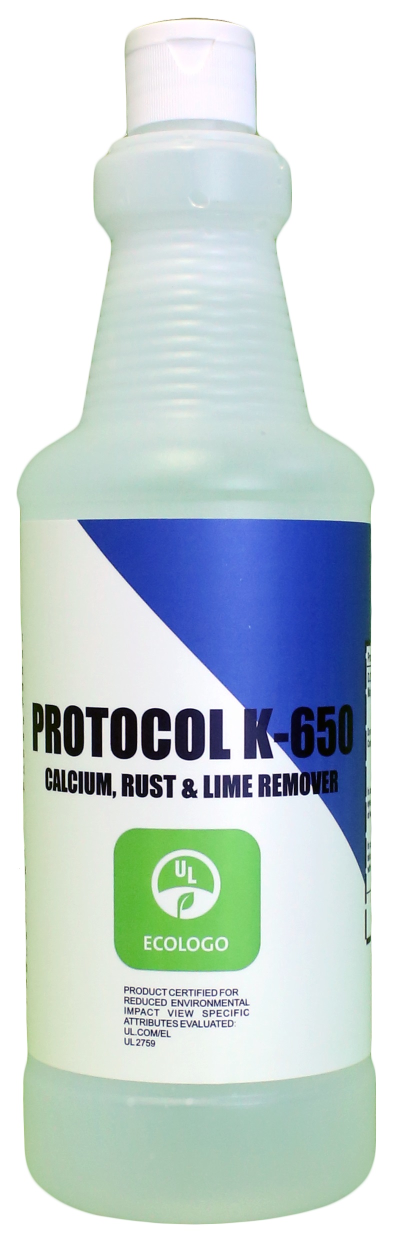 Protocol K650 UL Eco Certified Calcium,Lime,Rust Remover - 1 Litre
