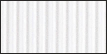 Pacon 11011 White Corrugated Roll - 48" x 25'