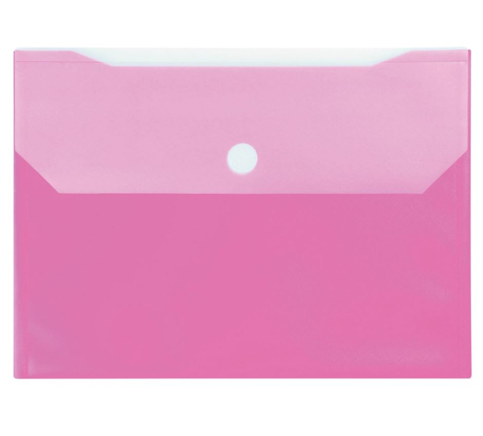 Winnable EN-10PI-PK Poly Envelope Pink 13 1/4'' x 9
