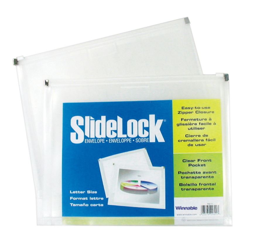 Winnable ENZ-11-AD Poly Envelope Slidelock - 13x10 - Package of 12