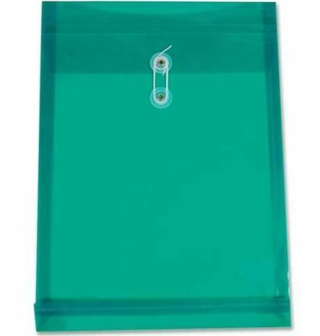 Winnable EN-10-GN Green Poly Envelope Top Loading
