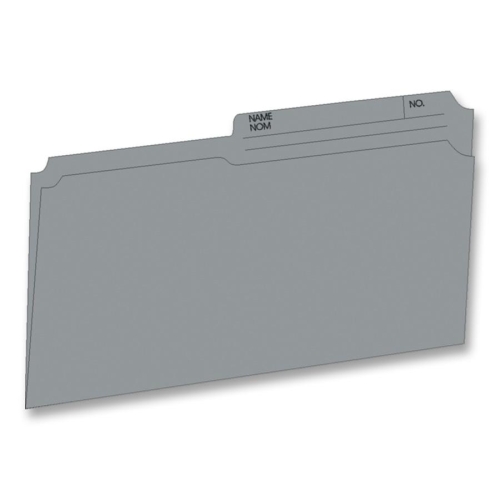 Continental 46514 Grey File Folders - Legal Size