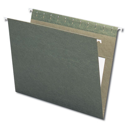 Continental 30504 Green Hanging File Folders - Letter Size