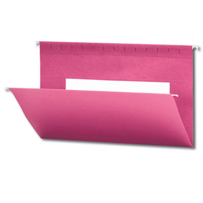 Continental 37524 Red Hanging File Folders - Legal Size