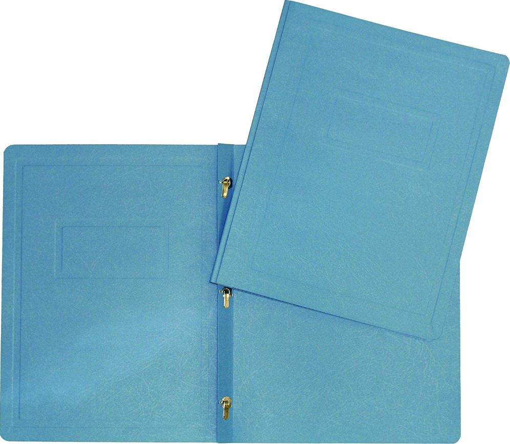 Hilroy 06226 Duo Tang Folders - Light Blue