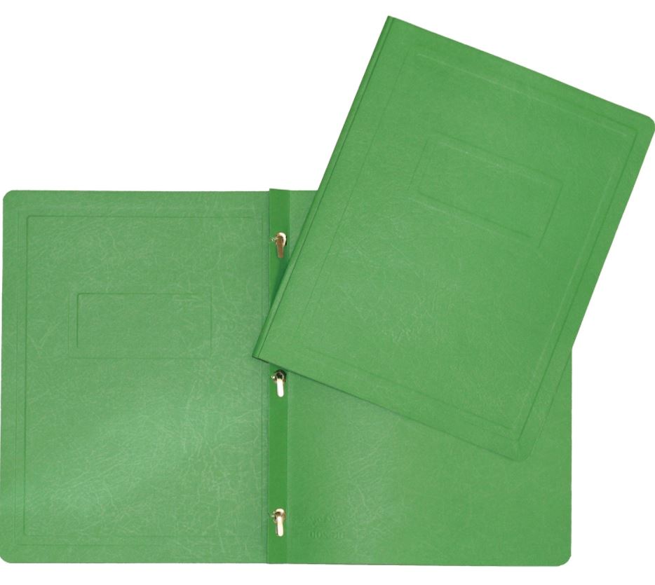 Hilroy 06224 Duo Tang Folders - Green