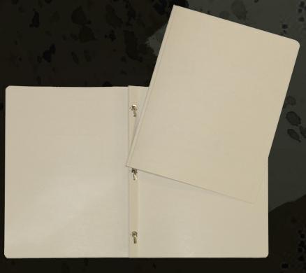 Hilroy 06212 Duo Tang Folders - White