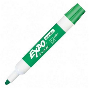 Sanford 82004 Expo Markers Green (Low Odor) - Bullet Point