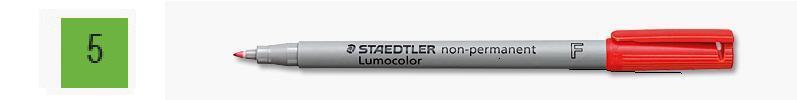 Staedtler 3165 Overhead Projector Marker Non Permanent Green - Fine