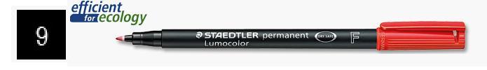 Staedtler 3179 Overhead Projector Marker Permanent Black - Medium