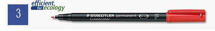 Staedtler 3173 Overhead Projector Marker Permanent Blue - Medium