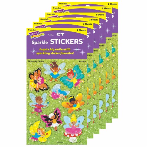 Trend T63360 Sparkle Sticker Flittering Fairies
