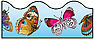 Trend T91353 Terrific Trimmers Butterflies - 2 1/4" x 39"