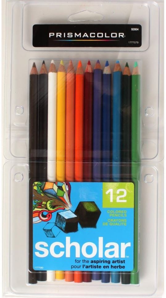 Sanford 92804 Prismacolor Art Pencil Scholar - 12/Pack