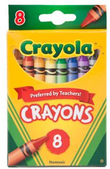 Crayola 520008 Crayons - 8/pack