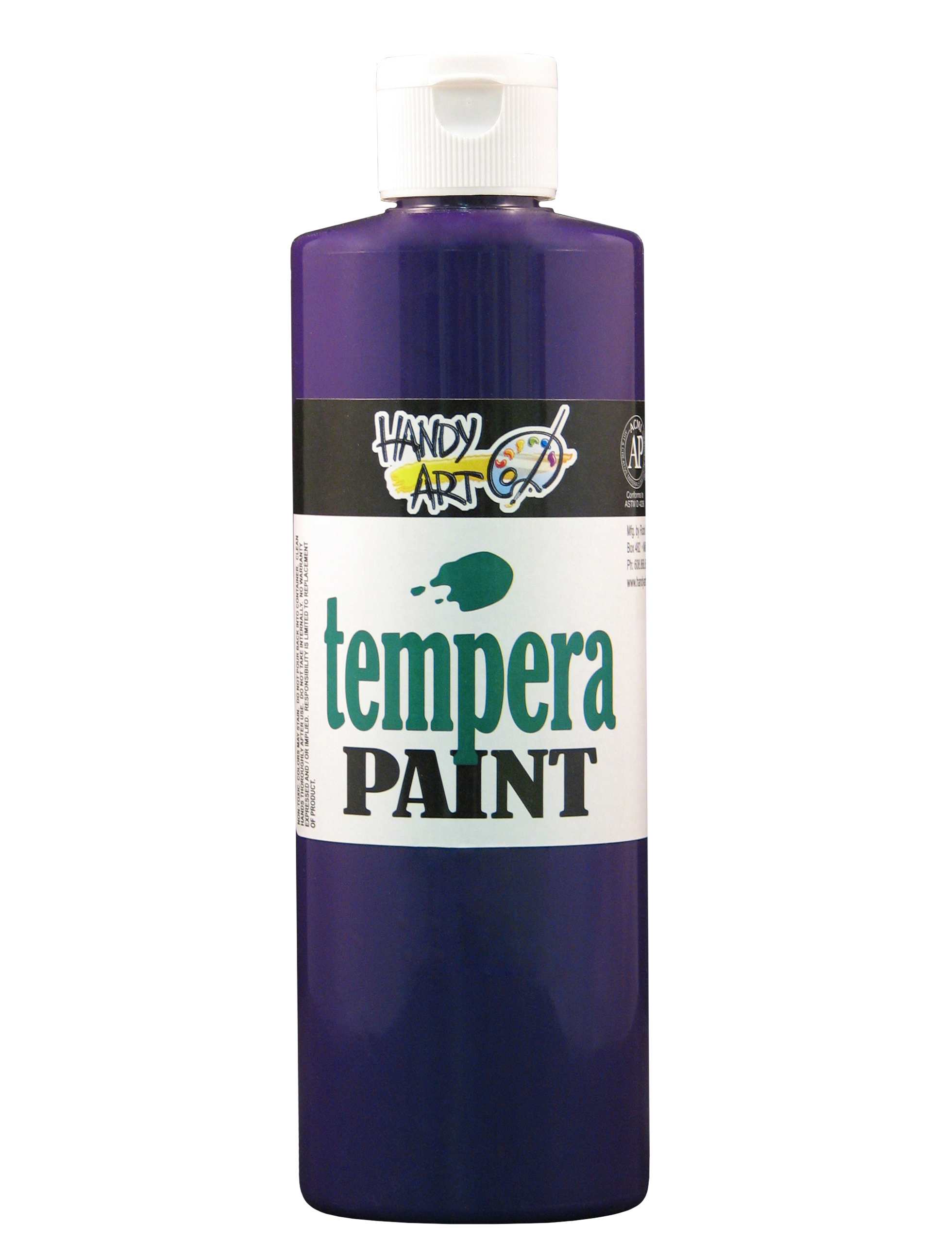 Handy Art 201040 Premium Tempera Paint Violet - 16oz
