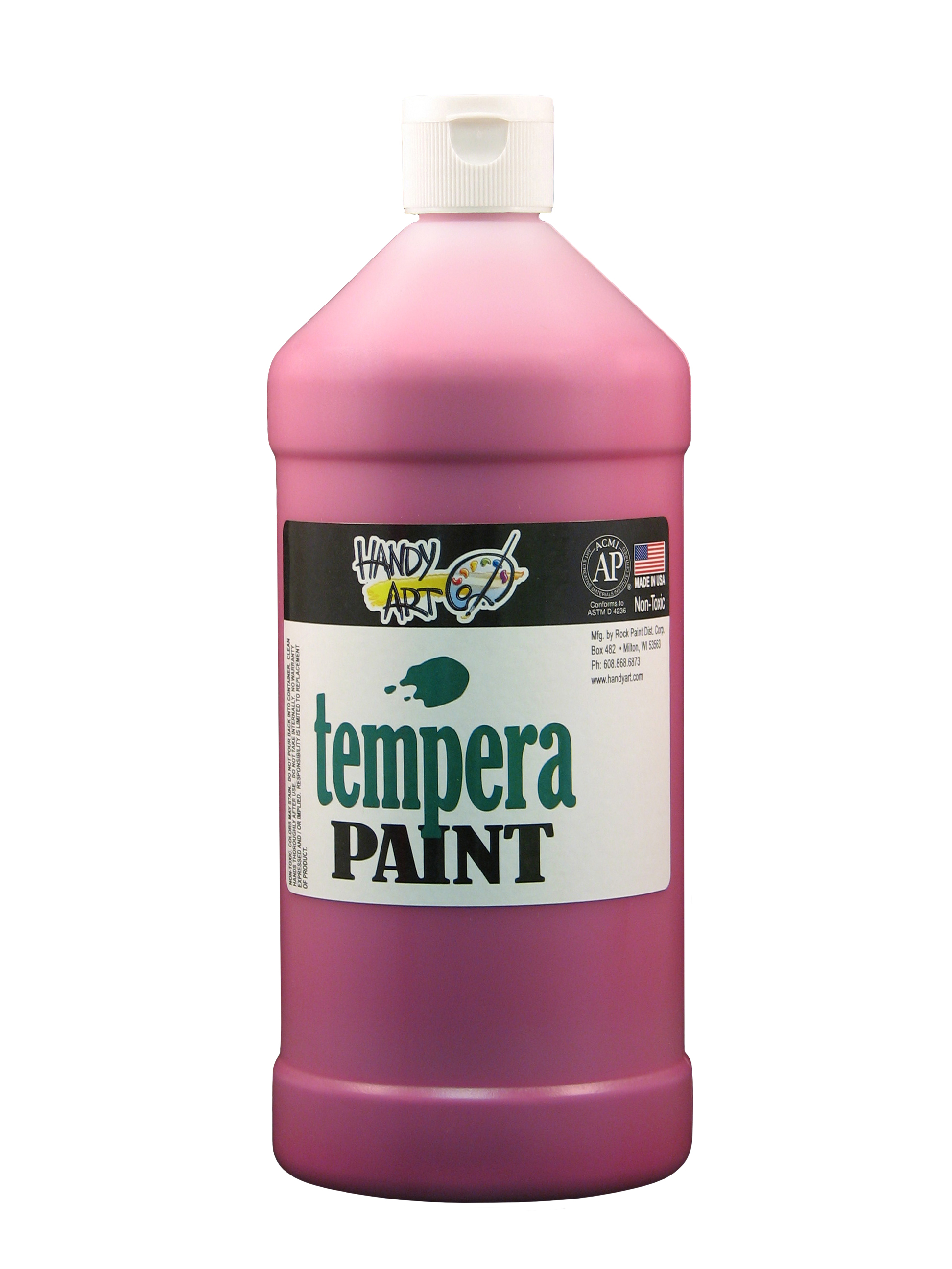 Handy Art 203025 Premium Tempera Paint Magenta - 32oz