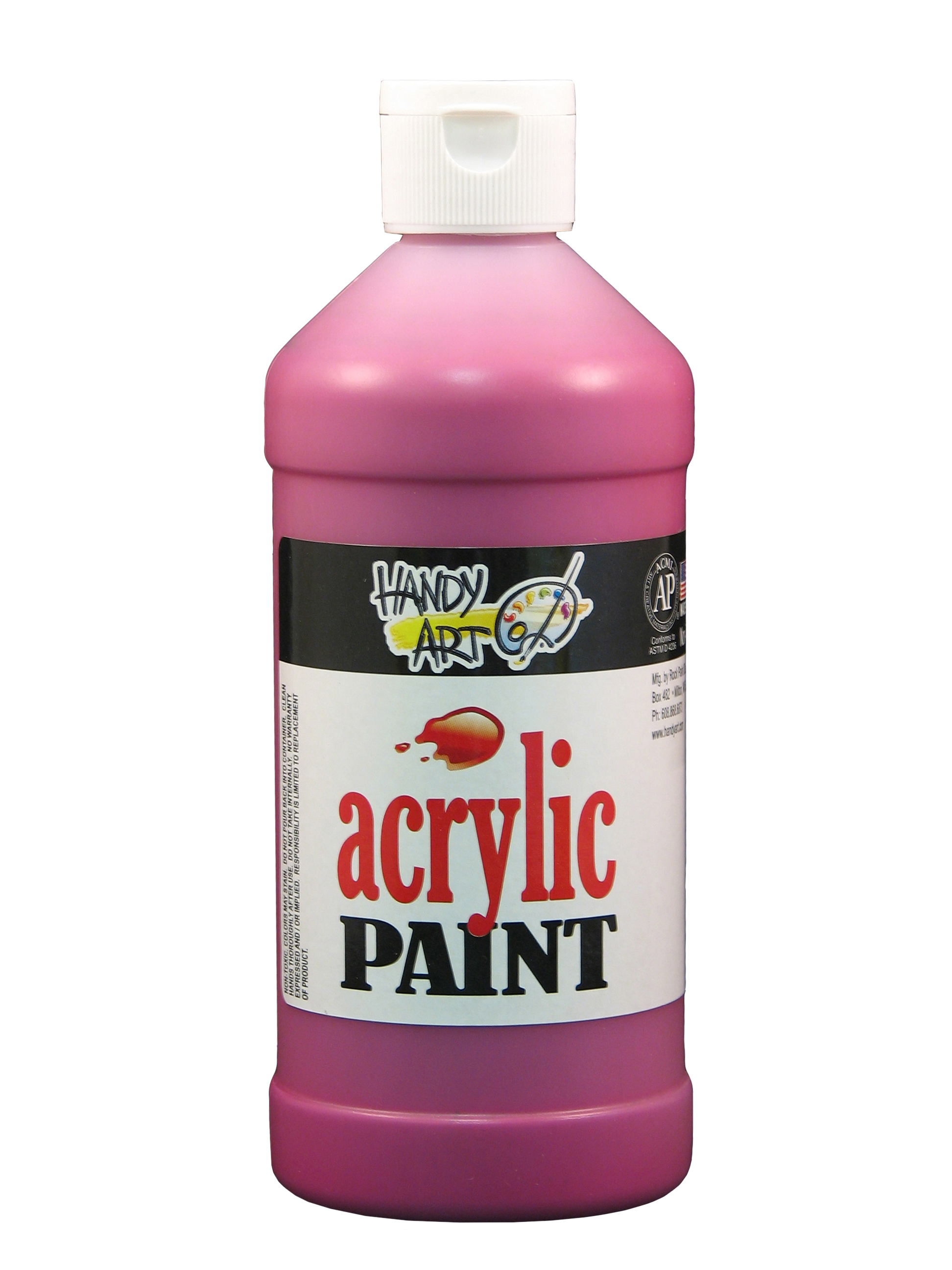 Handy Art 103070 Student Acrylic Paint Magenta - 32 oz