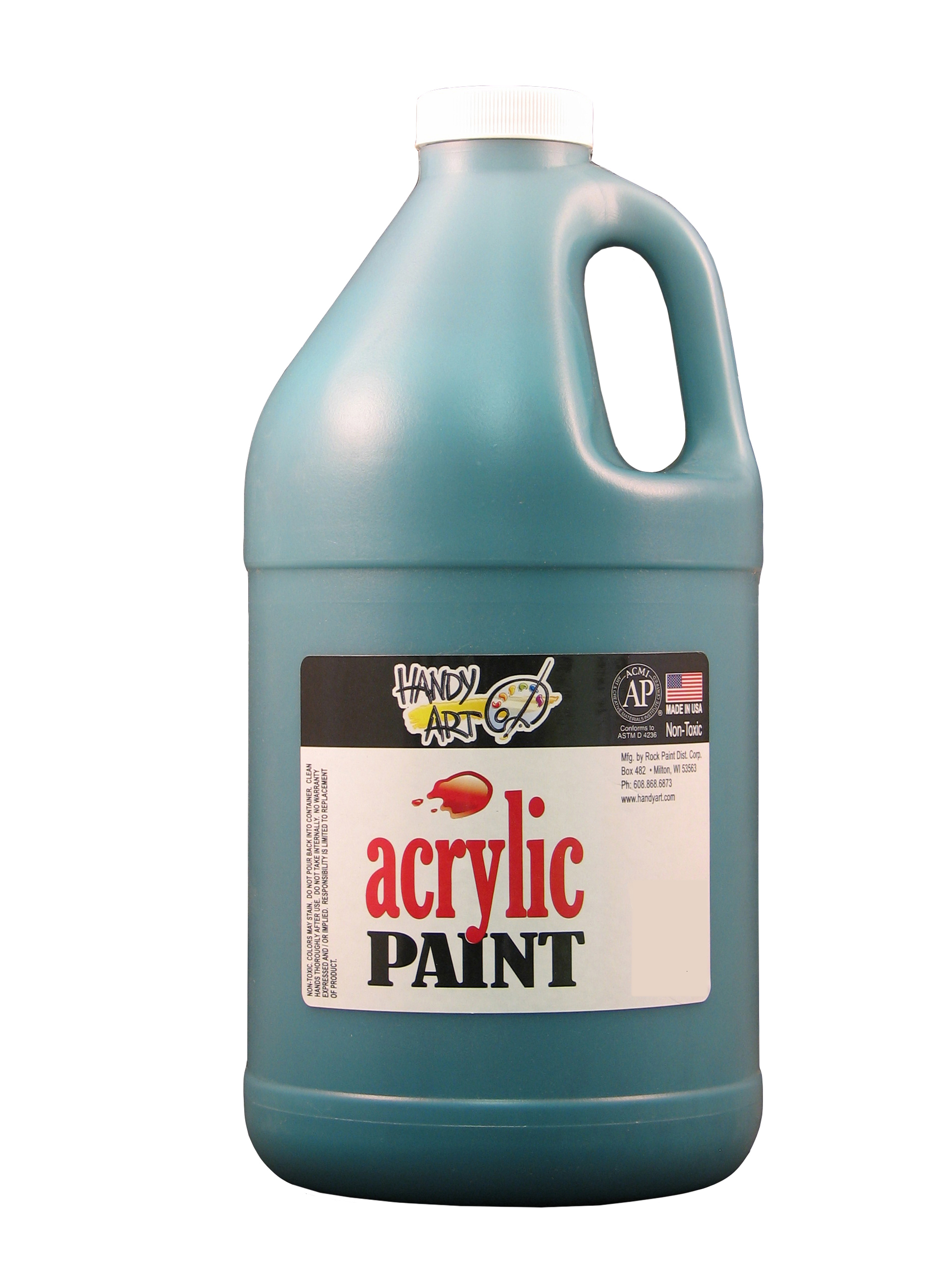 Handy Art 102050 Acrylic Paint Green - 1/2 Gallon