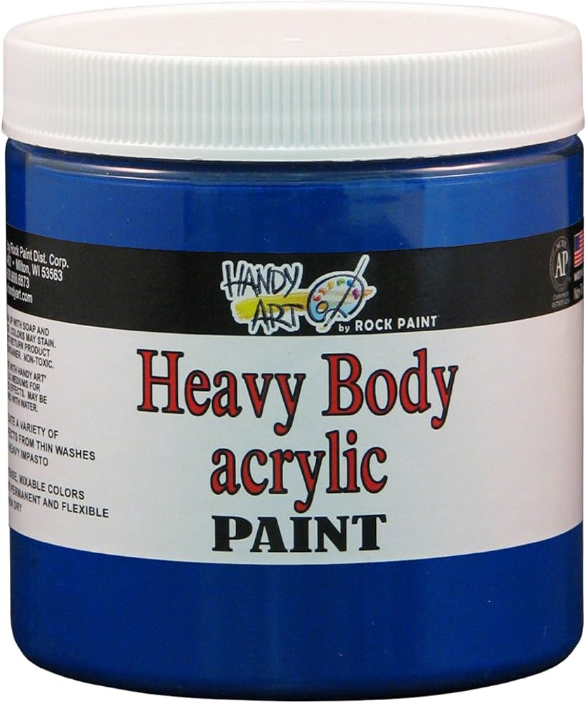 Handy Art Heavy Body Acrylic 702-065 Ultramarine Blue 1/2 Gallon