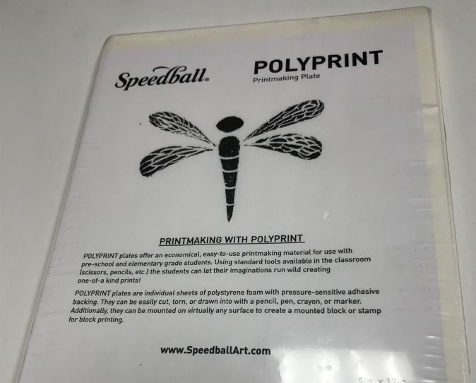 Speedball 4166 Polyprint Print Plate - 9 x 12 inch - each