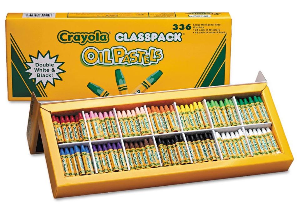 Crayola 524629  Oil Pastels Classpack 336/Pkg