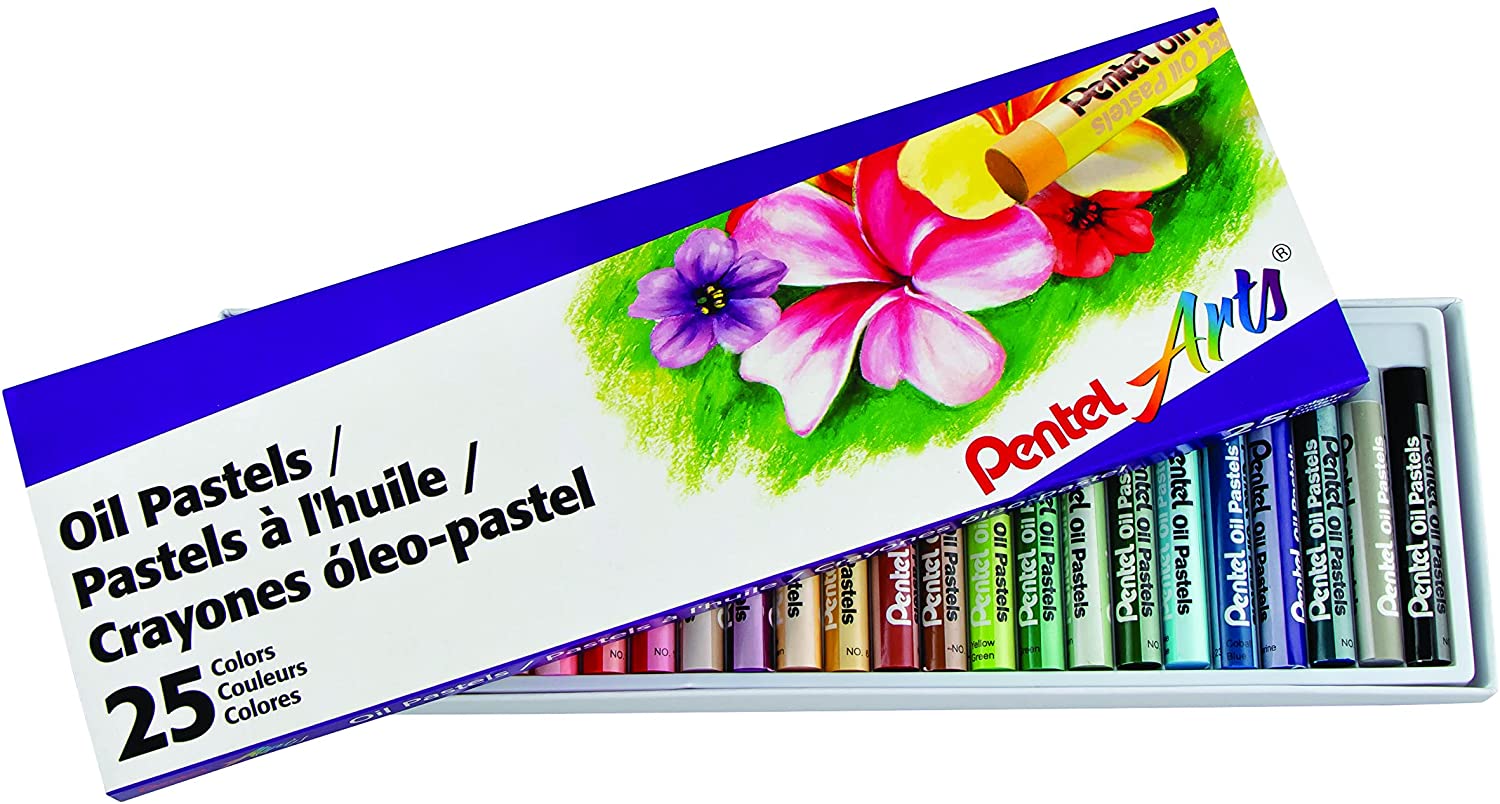 Pentel Oil Pastels  25/package