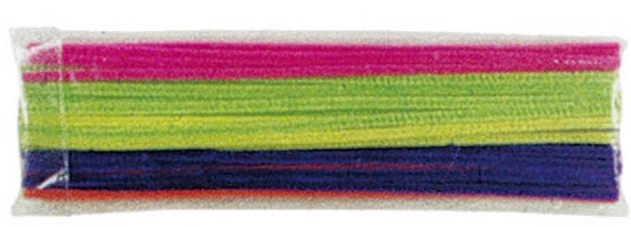 School Source 12 Inch Assorted Colour Pipe Cleaners - 10 packs of 100
